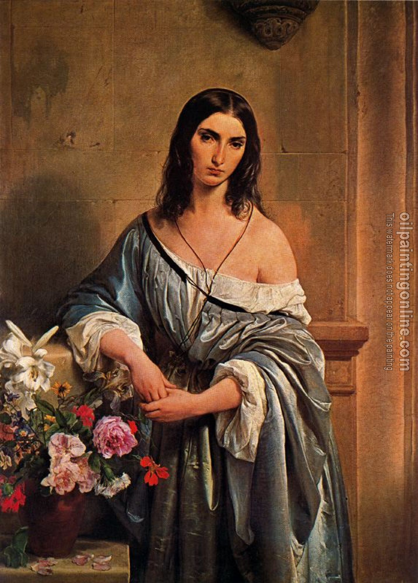 Francesco Hayez - Melancholy Thought